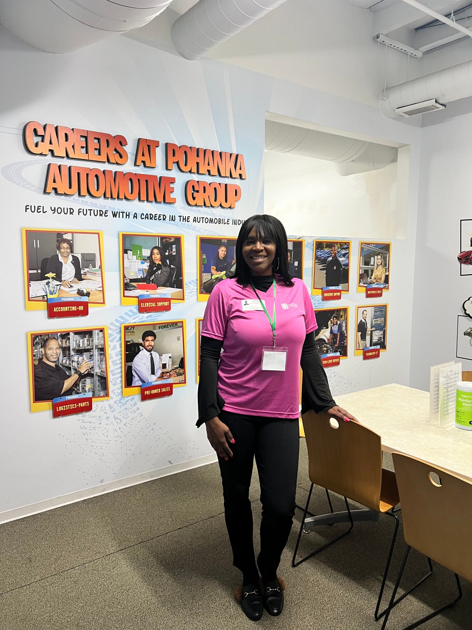 Carole Webb volunteering in Prince George's County