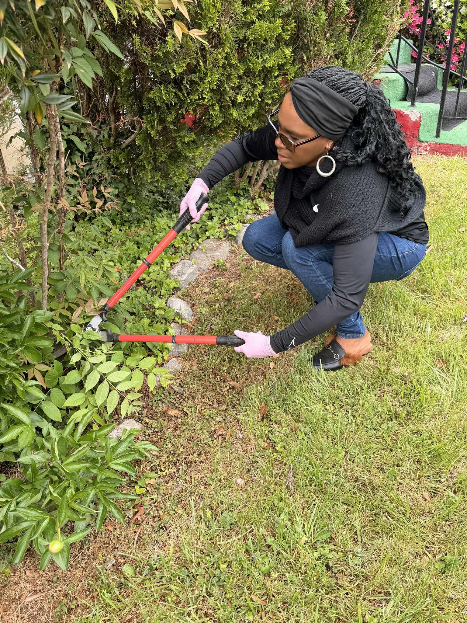 Carole Webb mentoring local residents
