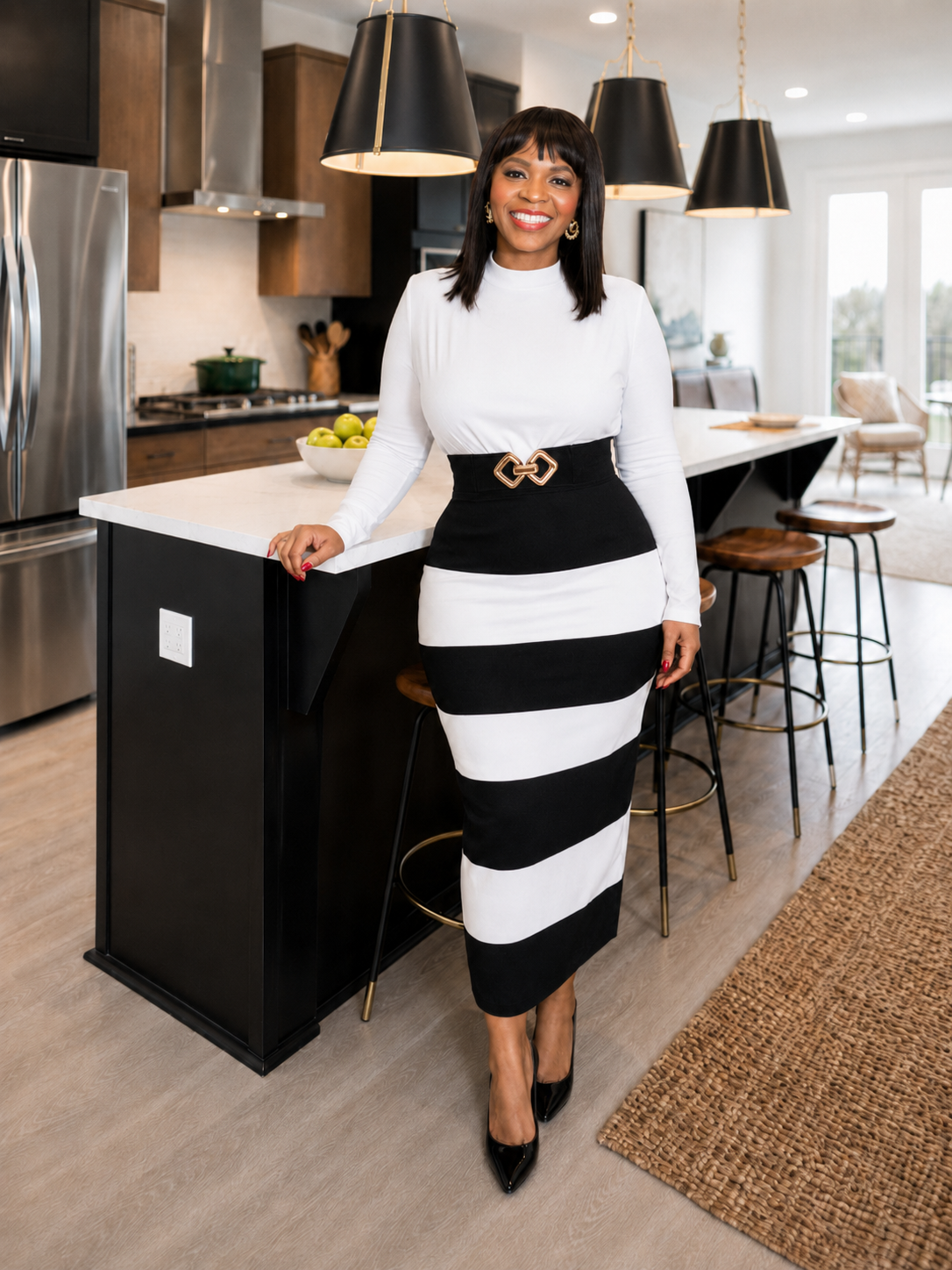 Carole Webb, REALTOR® in a Prince George's County kitchen — helping first-time and move-up buyers move smarter