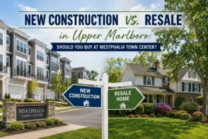 New construction versus resale homes in Upper Marlboro, Maryland