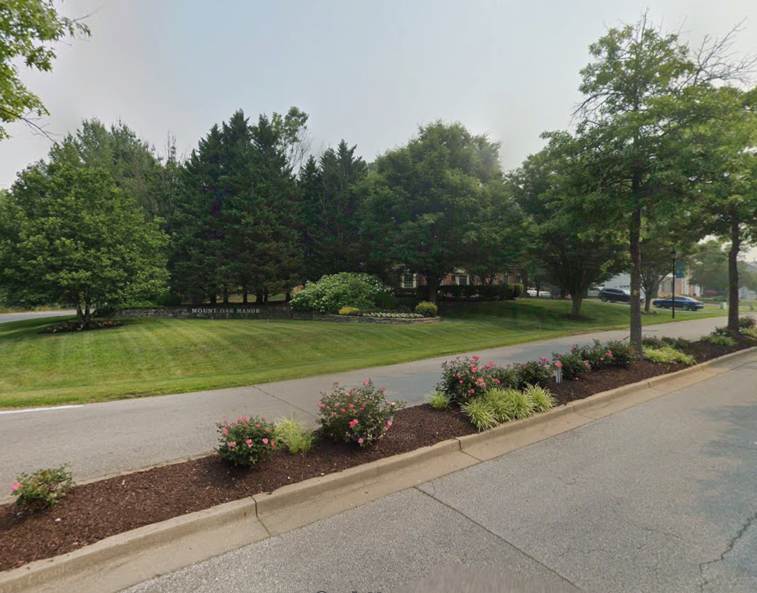 Mount Oak Manor neighborhood in Bowie, Maryland
