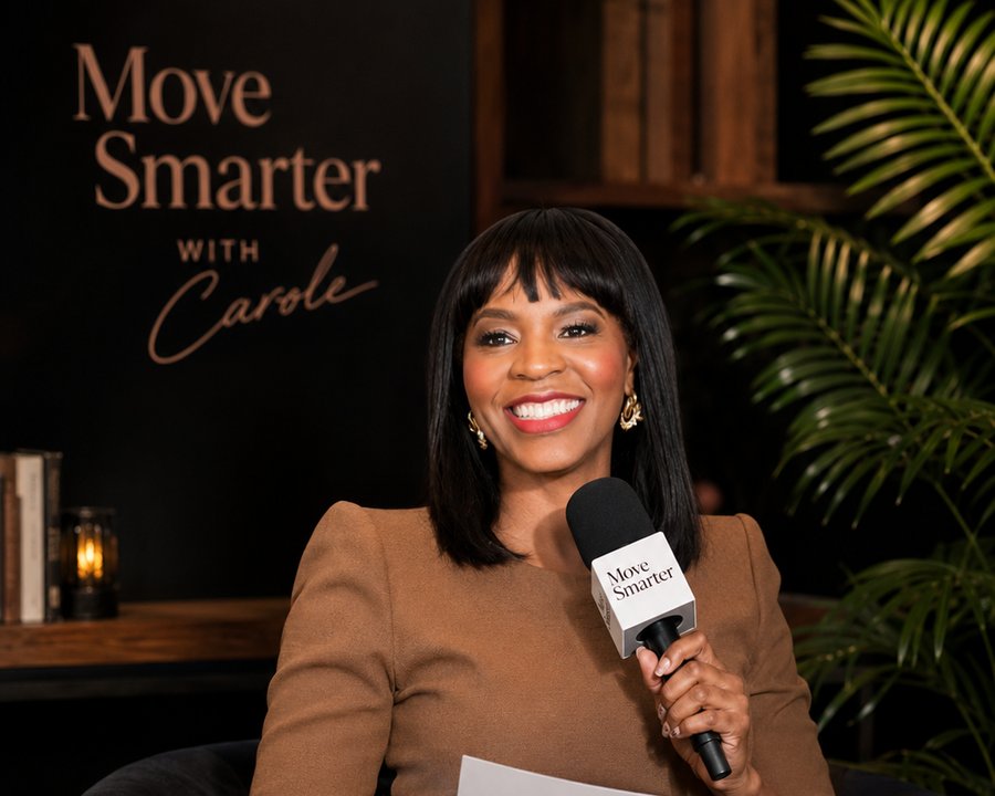Carole Webb hosting the Move Smarter with Carole series