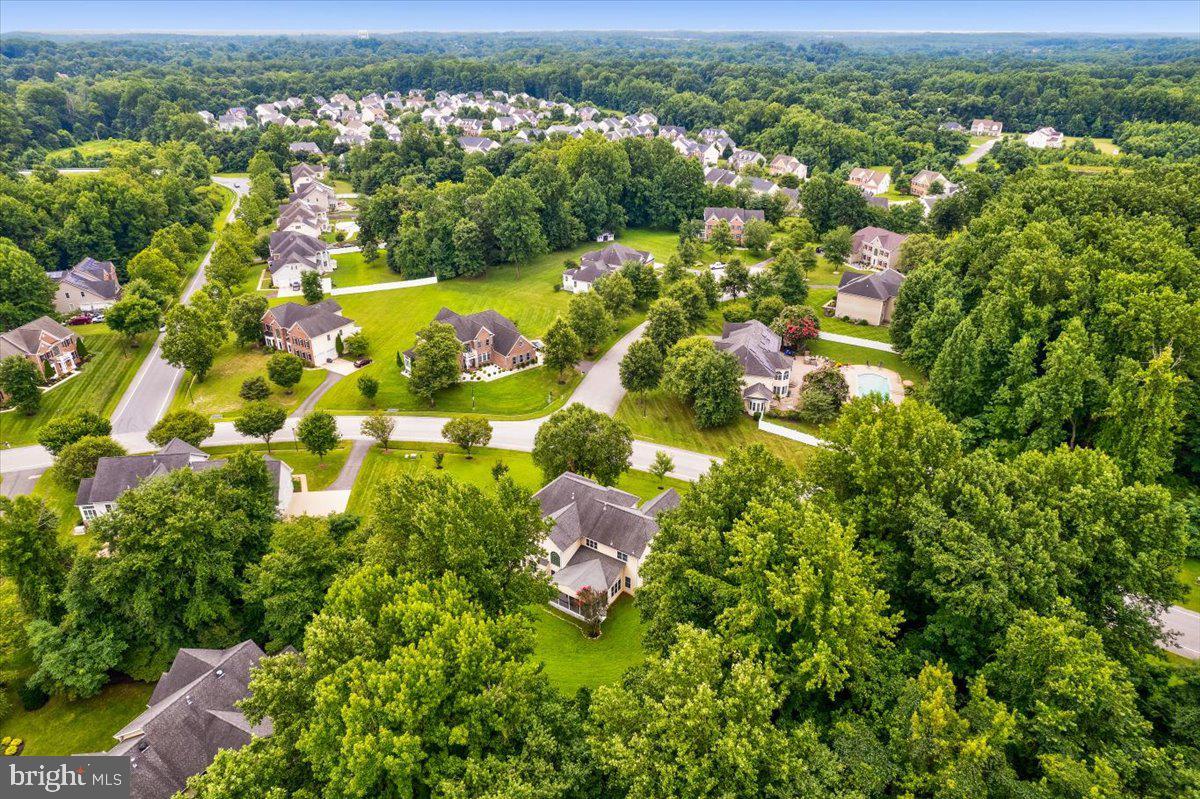 Aerial overview of Woodmore Estates