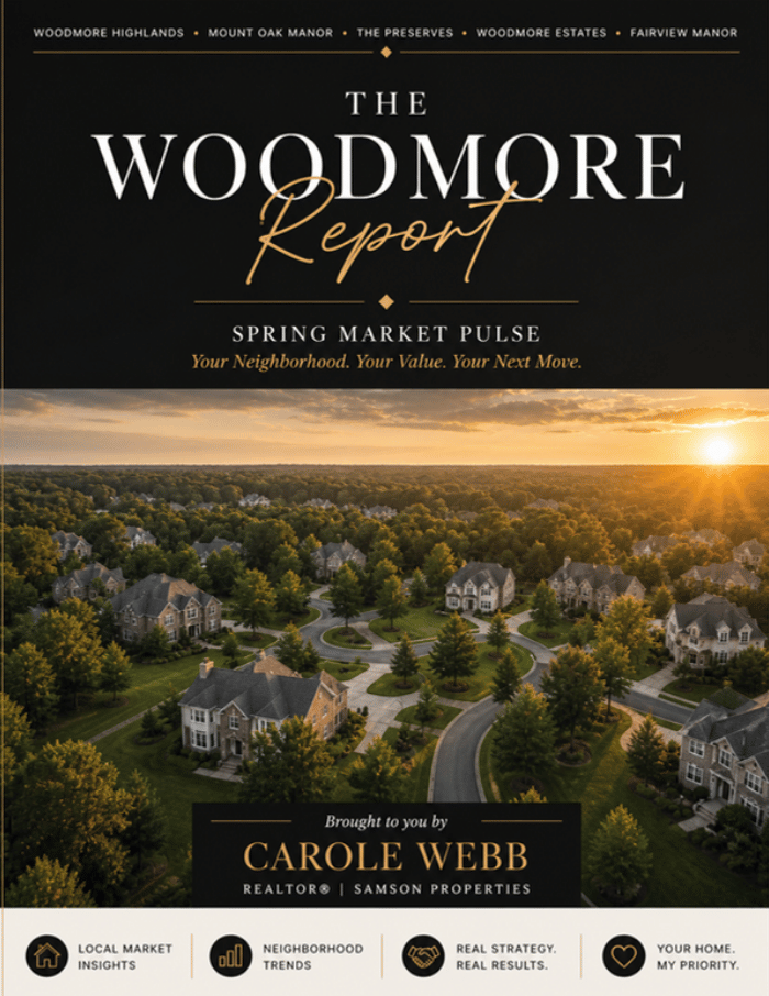 Woodmore neighborhood newsletter page 1