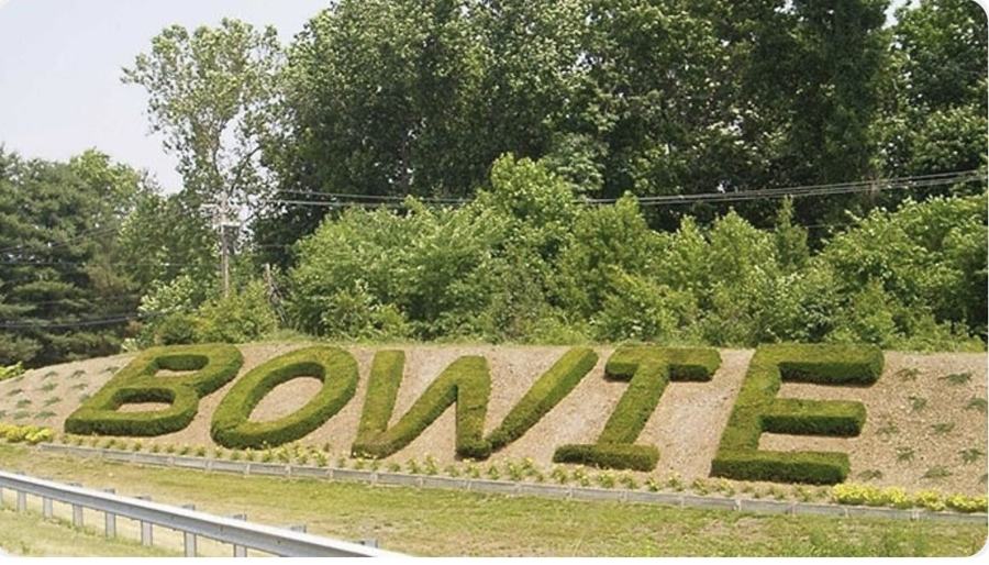 Bowie, Maryland welcome sign
